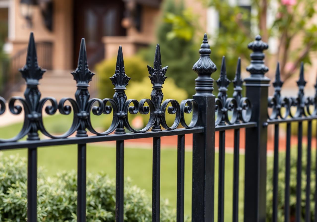 Metal Fence installation in South Florida